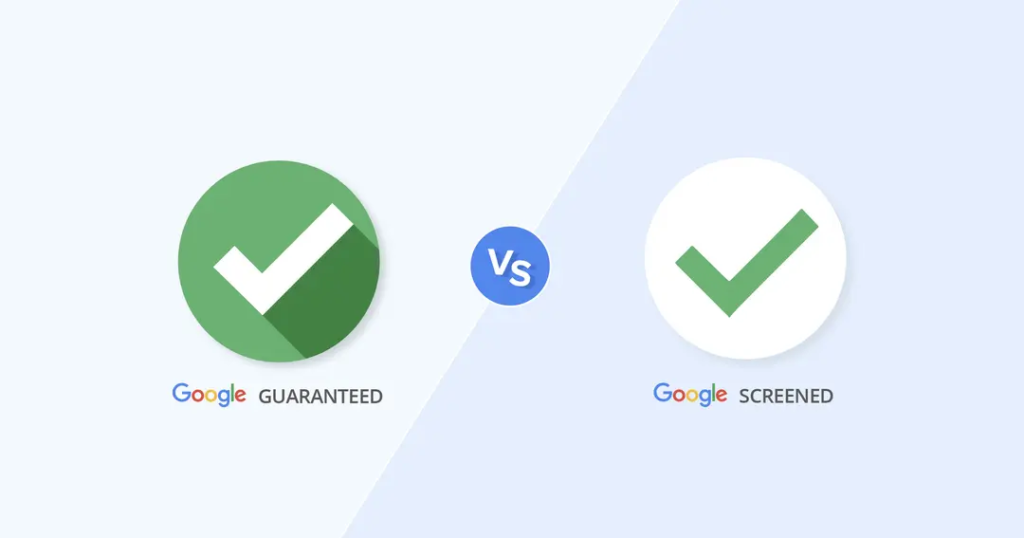 google guaranteed v/s google screened